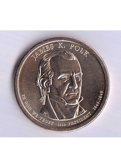 2009 - Dollaro Stati Uniti James K. Polk D 